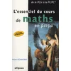Image de L'essentiel du cours de mathématiques en prépa