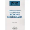 Image de Exercices corrigés et commentés de biologie moléculaire