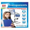 Image de Transparents pour Dossiers et Rétroprojecteurs