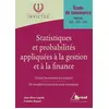 Image de Statistiques et probabilités appliquées à la gestion et à la finance