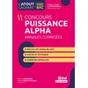 Image de Concours puissance alpha annales corrigées