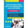 Image de Les 200 questions les plus fréquentes aux concours - entraînement