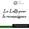 Image de La lutte pour la reconnaissance de axel honneth (fiche de lecture et analyse complète de l'oeuvre)
