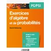 Image de Exercices d'algèbre et de probabilités pc/psi