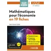 Image de Mathématiques pour l'économie en 19 fiches