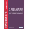 Image de 1300 énoncés d'exercices oraux issu des concours d'entrée aux grandes écoles