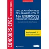 Image de Concours cpge scientifiques oral de mathématiques grandes écoles 166 exercices