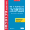 Image de Oral de mathématiques des grandes écoles 123 exercices corrigés et commentés