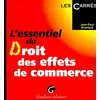 Image de L'essentiel du droit des effets de commerce