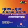 Image de QCM et QRC de culture générale aux concours de la fonction publique