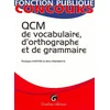 Image de QCM de vocabulaire, d'orthographe et de grammaire