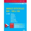 Image de Med-line annales officielles qcm 1985-1994 Tome 4