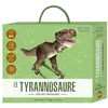 Image de 3d dinosaures. le tyrannosaure