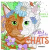 Image de Détente avec les chats - dessins à colorier