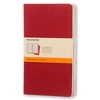 Image de Cahier ligné - Grand format - Couverture souple en carton rouge