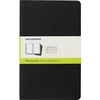 Image de Set de 3 cahiers grand format A pages blanches Noir