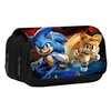 Image de Trousse à crayon Sonic The Hedgehog pour Garçon et Filles (PC5437) 20x10x7.5 cm Multicolore