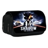 Image de Trousse à crayon Sonic The Hedgehog pour Garçon et Filles (PC5455) 20x10x7.5 cm Noir