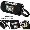 Image de Trousse à crayon Spy x Family pour Garçon et Filles (PC5790) 21x11x7 cm Noir