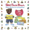 Image de Mes décors à compléter petit ours brun - 300 autocollants et 10 décors