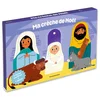 Image de Ma crèche de noël - trois livres-santons et un décor