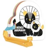 Image de Mon premier livre poussette en noir et blanc - bébés animaux