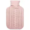 Image de Cassandra Bouillotte Tricot Rose 1,8L