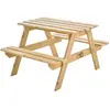 Image de Table pique-nique pour enfant en bois marron fsc®