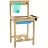 Image de Table à rempoter pour enfant en bois marron fsc®