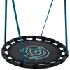 Image de Balançoire nid pour portique en métal noir d85cm