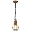 Image de Suspension laiton naturel chute min / max : 37 cm - 223 cm