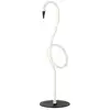 Image de Lampe à poser LED en métal, Blanc H:50cm