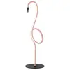 Image de Lampe à poser LED en métal rose H:50cm