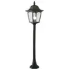 Image de Lanterne colonne noir aluminium h. 100 cm