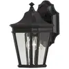 Image de Lanterne murale noire h. 29 cm