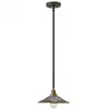 Image de Suspension en acier treillis et acier doux finition bronze buckeye