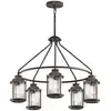 Image de Lustre d'extérieur zinc vieilli diam. 66cm