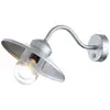 Image de Applique à detecteur de mouvement,, Acier inox, Gris