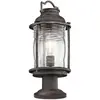 Image de Lanterne sur pied zinc vieilli h. 47cm