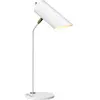 Image de Lampe de table en acier doux finitionlaiton blanc vieilli