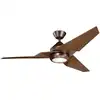 Image de Ventilateur de plafond led 152 cm acier abs bronze