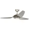 Image de Ventilateur de plafond 152 cm acier inox brossé