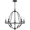 Image de Lustre en acier finition gris cendré