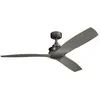 Image de Ventilateur de plafond 142 cm acier et abs anthracite