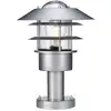 Image de Borne finition argentée h. 30 cm