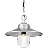 Image de Lanterne suspendue à chaîne, Inox 304, Gris
