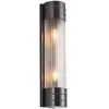 Image de Applique Murale Acier, Clear Prismatic Glass Bronze Urbain