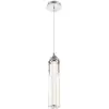 Image de Suspension Aluminium, Acier, Verre transparent, Chrome Poli