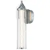 Image de Applique Murale Aluminium, Acier, Verre transparent Chrome Poli