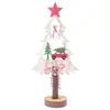 Image de Sapin de noël décoratif en bois h.20 cm